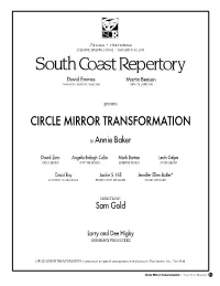 Circle Mirror Transformation