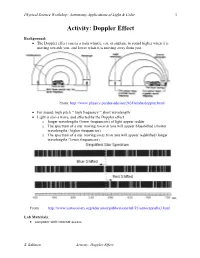 Doppler Effect