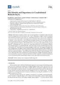 Site Identity and Importance in Cosubstituted Bixbyite In2o3