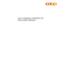 2019 ANNUAL REPORT of the COOP GROUP Publishing Details