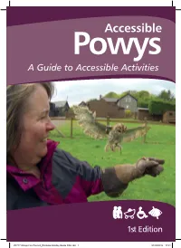 Accessible Powys