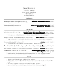 Jeff.Kosseff-CV.Pdf