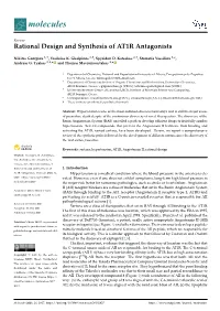 Rational Design and Synthesis of AT1R Antagonists