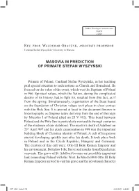Rev. Prof. Waldemar Graczyk, Associate Professor Masovia In