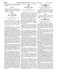 CONGRESSIONAL RECORD— Extensions Of