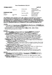 Stable Hh13 Lot 21