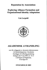 Akademisk Avhandling