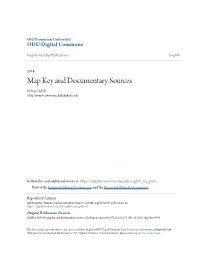 Map Key and Documentary Sources Imtiaz Habib Old Dominion University, Ihabib@Odu.Edu