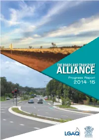 Roads Alliance Annual Progress Report 2014-15