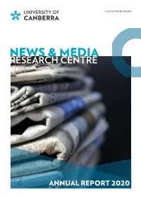 2020 N&MRC Annual Report
