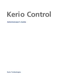 Administrator's Guide