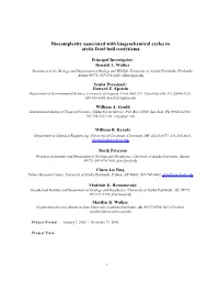 Biocomplexity Associated with Biogeochemical Cycles in Arctic Frost-Boil Ecosystems