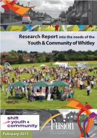 Research Report Into the Needs of the Youth & Community of Whitley