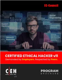 Certified Ethical Hacker?