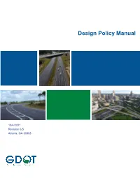 Design Policy Manual