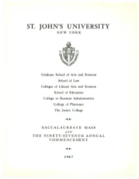 St. John's University New York
