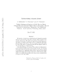 Arxiv:2012.03250V2 [Math.LO] 26 May 2021