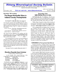 C:\Documents and Settings\David Glick\My Documents\Nitminsoc\2016-Bulletin\NL1611.Wpd