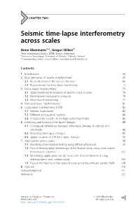 Seismic Time-Lapse Interferometry Across Scales