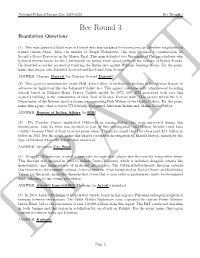 Bee Round 3 Bee Round 3 Regulation Questions