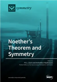 Noether's Theorem and Symmetry