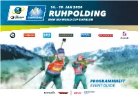 Programmheft Event Guide