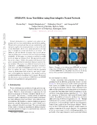 STEFANN: Scene Text Editor Using Font Adaptive Neural Network