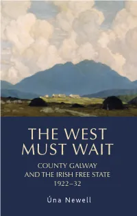 The West Must Wait