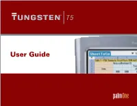 User Guide for the Tungsten™ T5 Handheld (V 1.1)