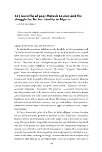Matoub Lounès and the Struggle for Berber Identity in Algeria