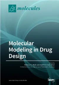 Molecular Modeling in Drug Design
