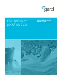 Prevention of Pollution By