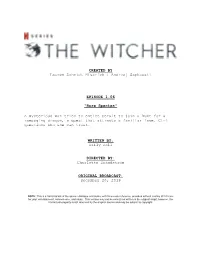 The Witcher Wants to Play Knight Too, Hmm?
