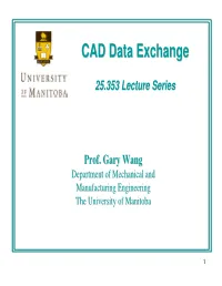 CAD Data Exchange