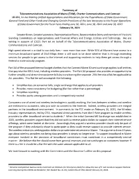 TAM-Charter Communications-Comcast Testimony
