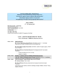1 Final Presentation of EU – Funded Projects