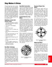 Technical Reference 227 Step Motors & Drives