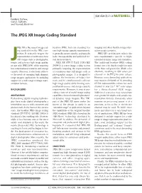 The JPEG XR Image Coding Standard