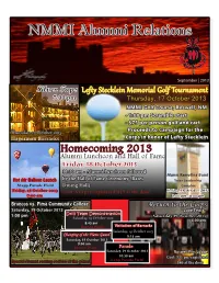 NMMI Alumni Relations
