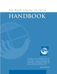 Earth Charter Initiative a Global Network