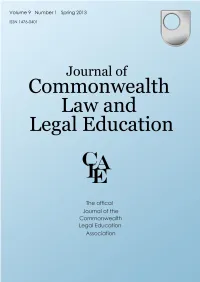 JCLLE Volume 9.1 Spring 2013