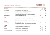 Paladar Master Wine List 2021 07