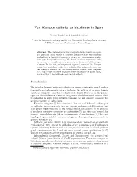 Van Kampen Colimits As Bicolimits in Span*
