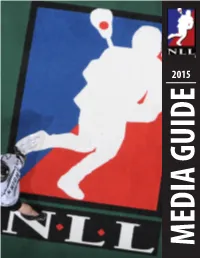 2015+NLL+Media+Guide.Pdf