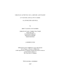 A History and Theory of the Post-Apocalyptic Genre In