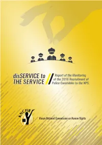 Disservice to the SERVICE