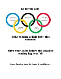 Make Reading a Daily Habit This Summer!