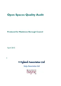 Open Spaces Quality Audit