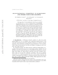 Arxiv:1507.02608V6 [Math.ST] 3 Feb 2018 Represented by a Completed Partially Directed Acyclic Graph (CPDAG)