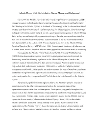 Atlantic Flyway Multi-Stock Adaptive Harvest Management Background